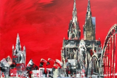 Köln Dom 50 x 50 cm