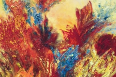 Flammenblumen 50 x 70 cm