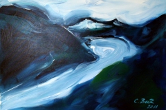 Aletschgletscher_70 x 50 cm