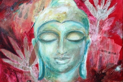 aAsien_Buddha_Collage_80x80 cm